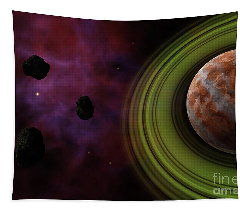 Clayton Tapestry featuring the photograph Planet 005 by Clayton Bastiani