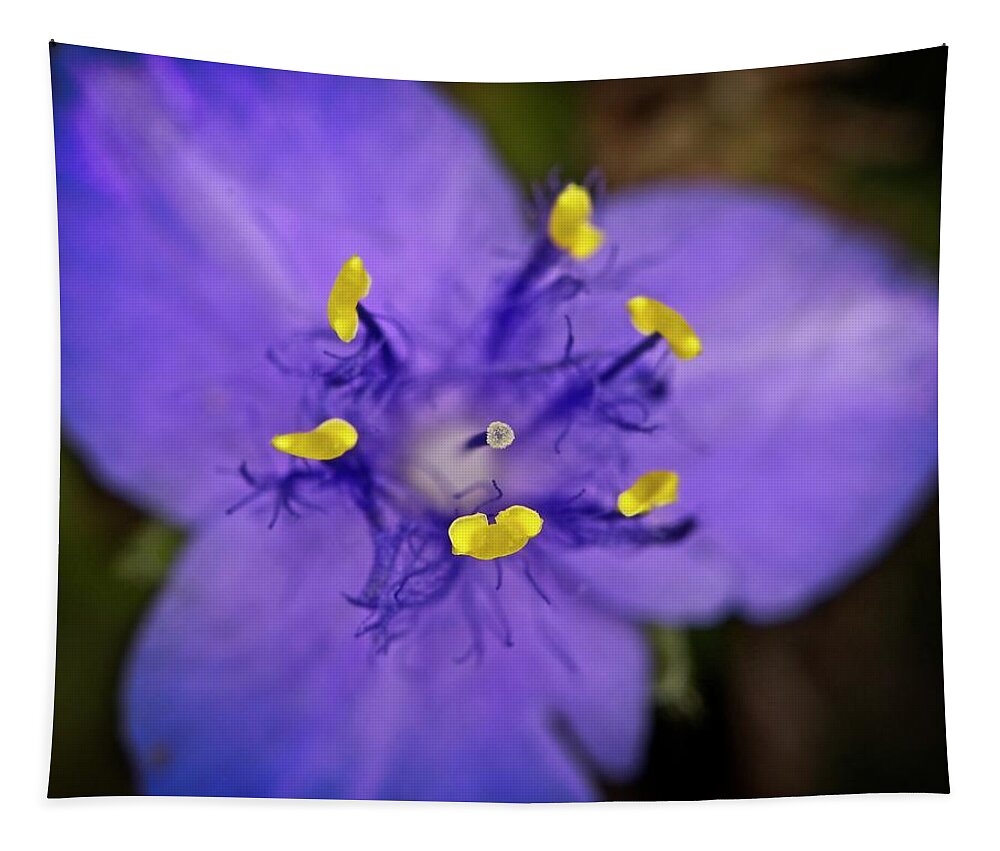 Nature Tapestry featuring the photograph Purple Majesty by John Benedict