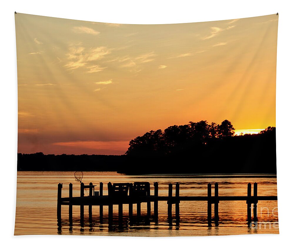 Tranquility Tapestry featuring the photograph Quiet Time by Tim Lent