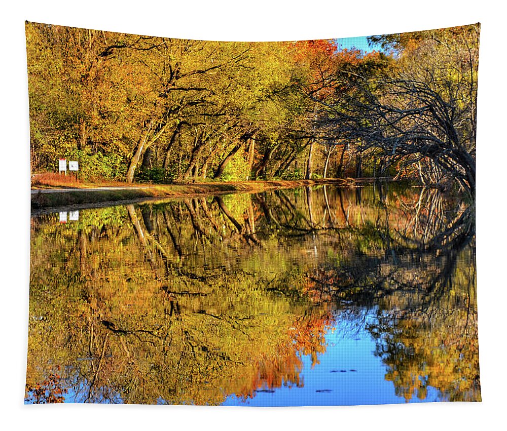 Autumn Tapestry featuring the photograph Reflections of Autumn by Kathi Isserman