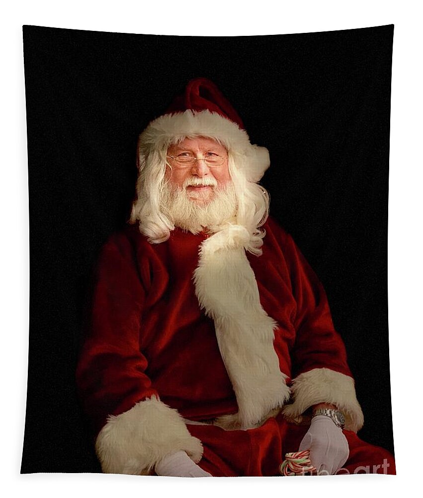  Photography Tapestry featuring the photograph Santa by Sean Griffin