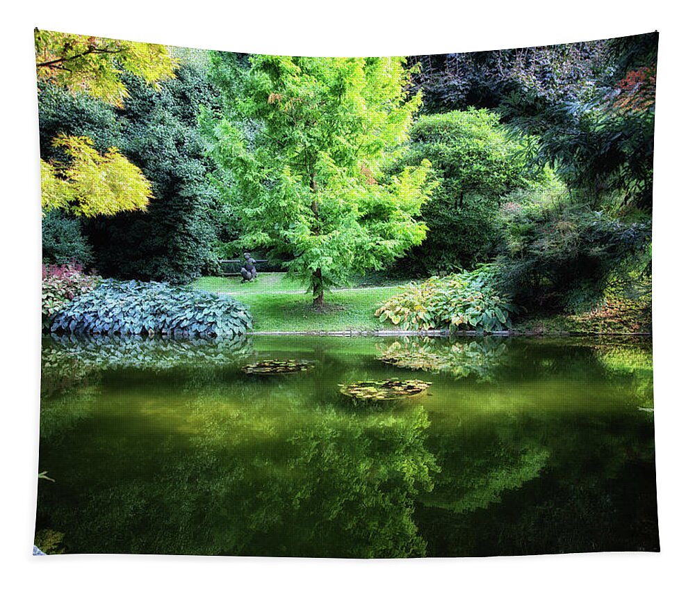 Garden Tapestry featuring the photograph Secret Garden by Raf Winterpacht