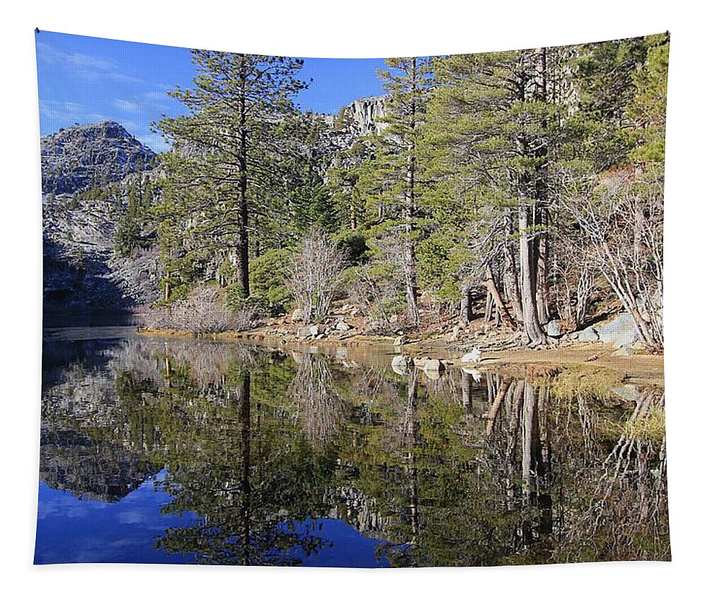 Lake Tahoe Tapestry featuring the photograph Sekani Sunrise Serenity by Sean Sarsfield