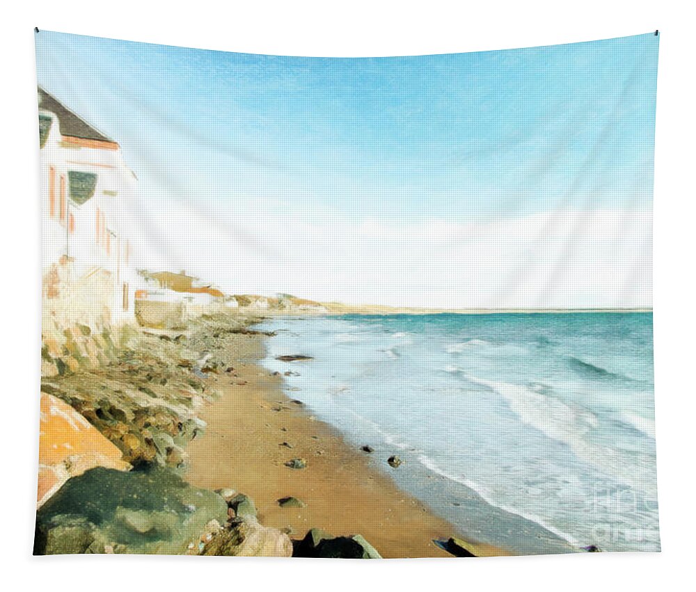 Scotland Tapestry featuring the photograph Shores Along Pittenweem by Hal Halli