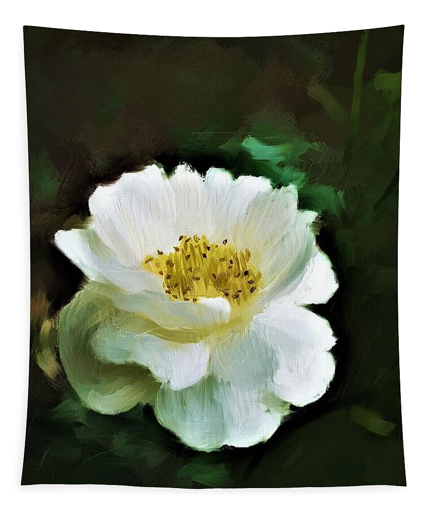 Rose Tapestry featuring the digital art Simple Beauty by Diane Chandler