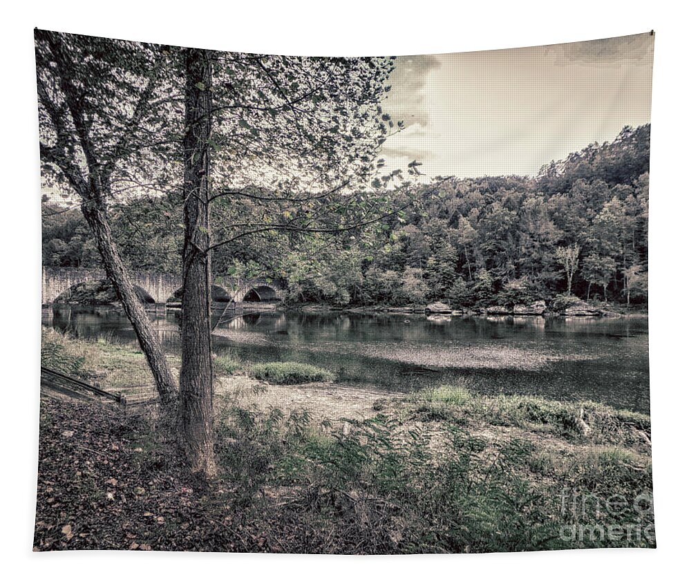 River Tapestry featuring the photograph Sleepy River by Judy Hall-Folde