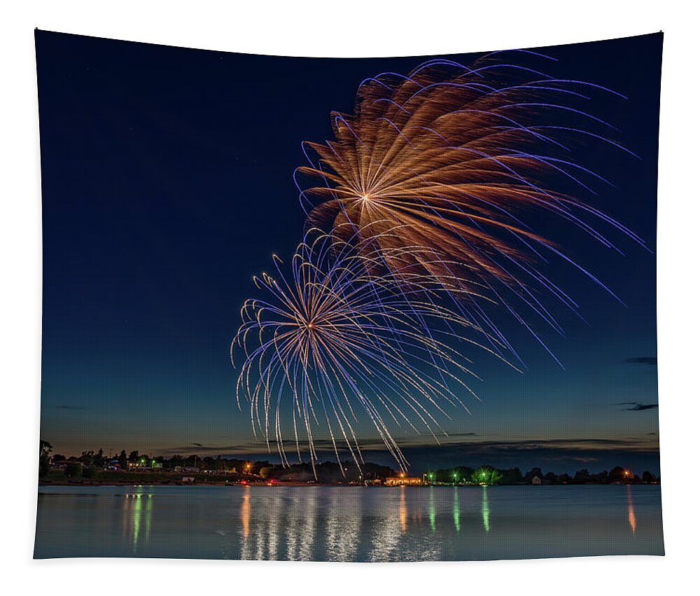 4th Of July Tapestry featuring the photograph Small Town 4th by Gary McCormick