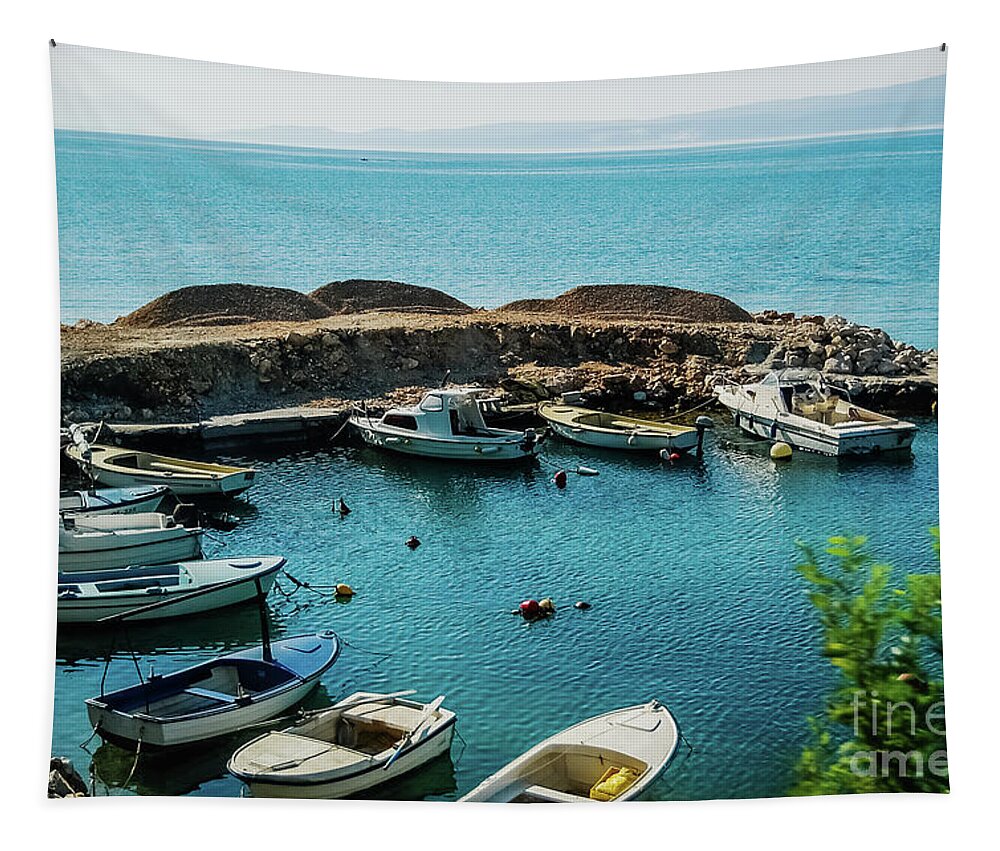 Adriatic Tapestry featuring the photograph Sports and recreational nautical by Joaquin Corbalan