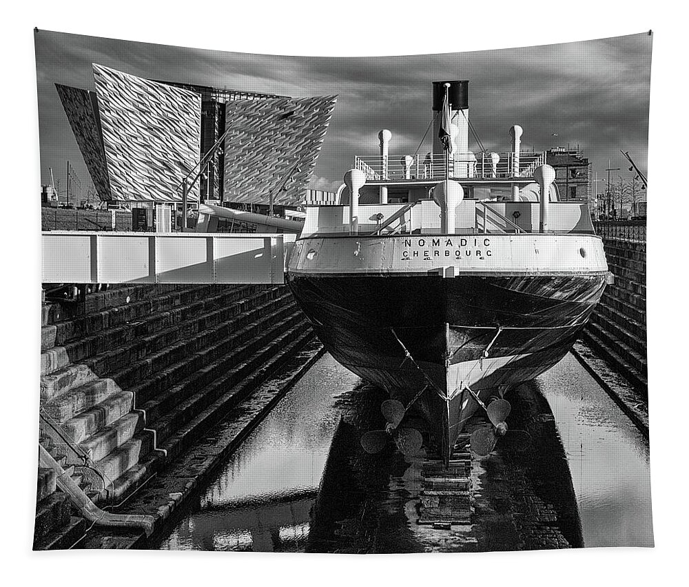 Ss Nomadic Tapestry featuring the photograph Nomadic 2 by Nigel R Bell