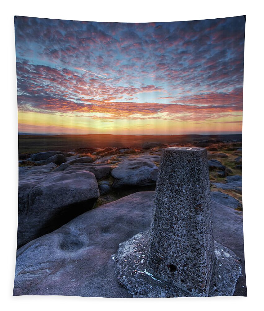 Photography Tapestry featuring the photograph Stanage Edge 4.0 by Yhun Suarez