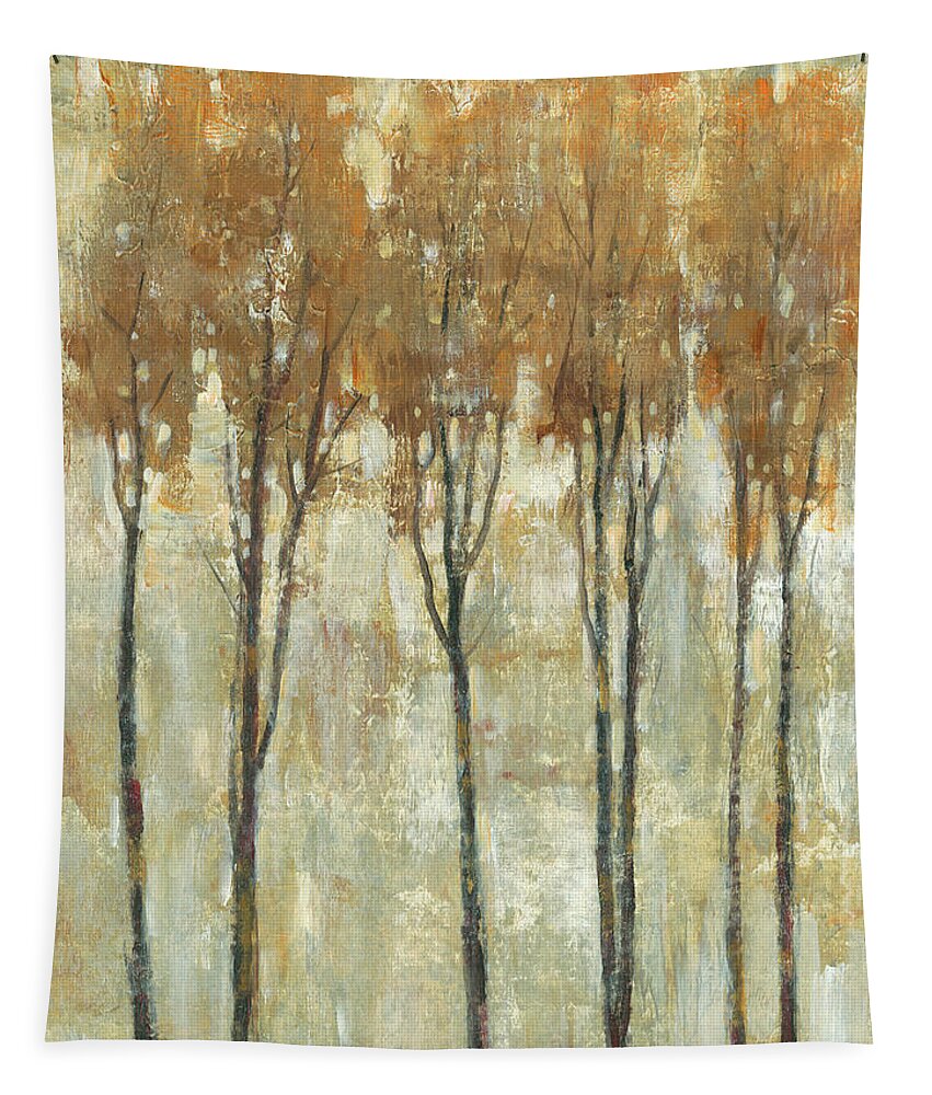 Botanical Tapestry featuring the painting Standing Tall In Autumn I by Tim Otoole