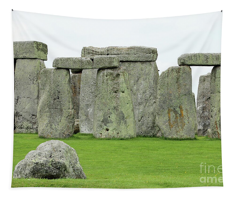 Stonehenge Tapestry featuring the photograph Stonehenge 8647 by Jack Schultz