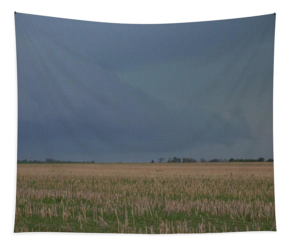 Nebraskasc Tapestry featuring the photograph Storm Chasing West South Central Nebraska 035 by Dale Kaminski