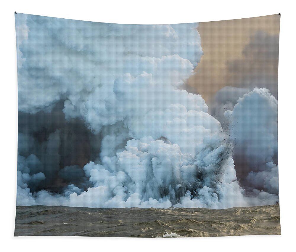 Lava Tapestry featuring the photograph Submerged Lava Bomb by William Dickman