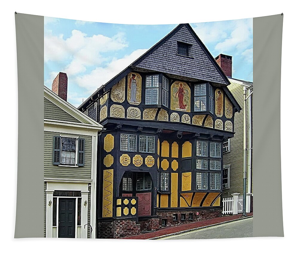 The Fleur-de-Lys Studios, Providence, Rhode Island Tapestry by Lyuba  Filatova - Fine Art America
