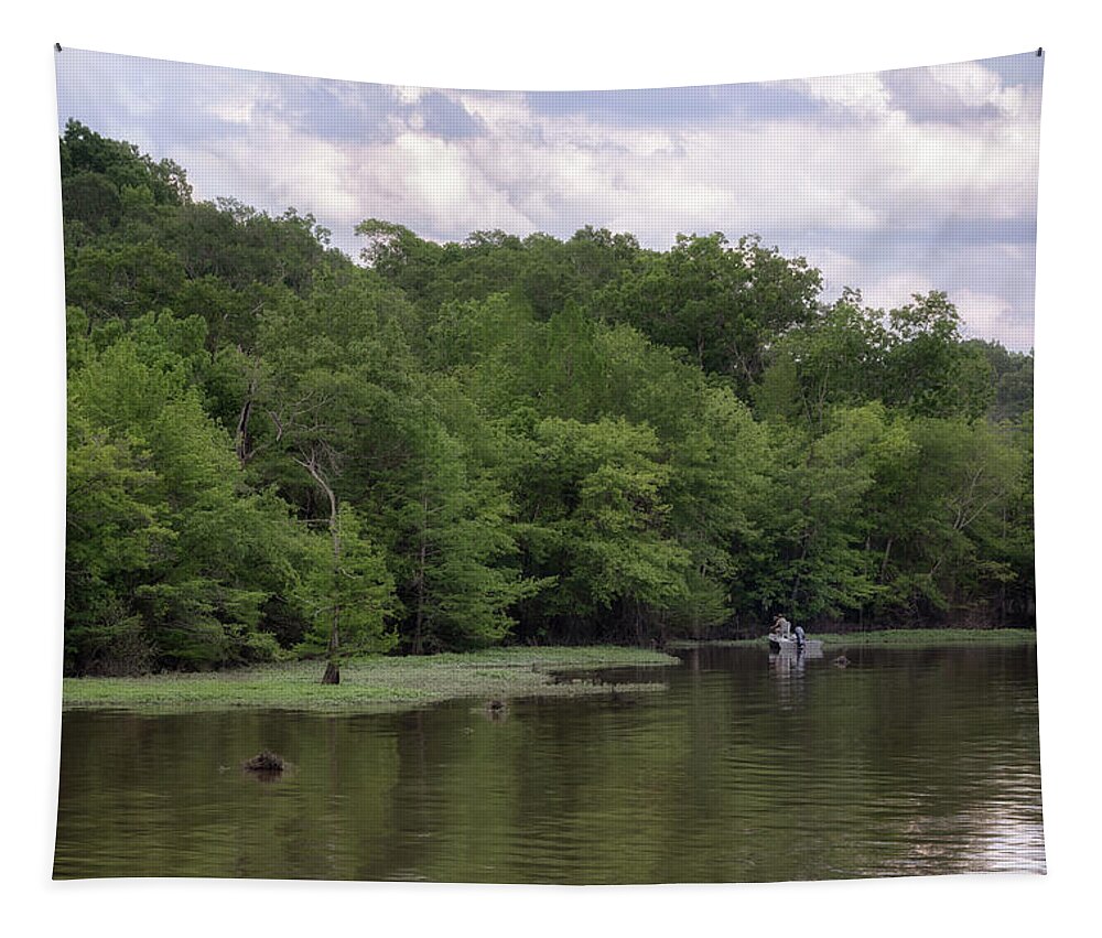 River Tapestry featuring the photograph The Pearl River by Susan Rissi Tregoning