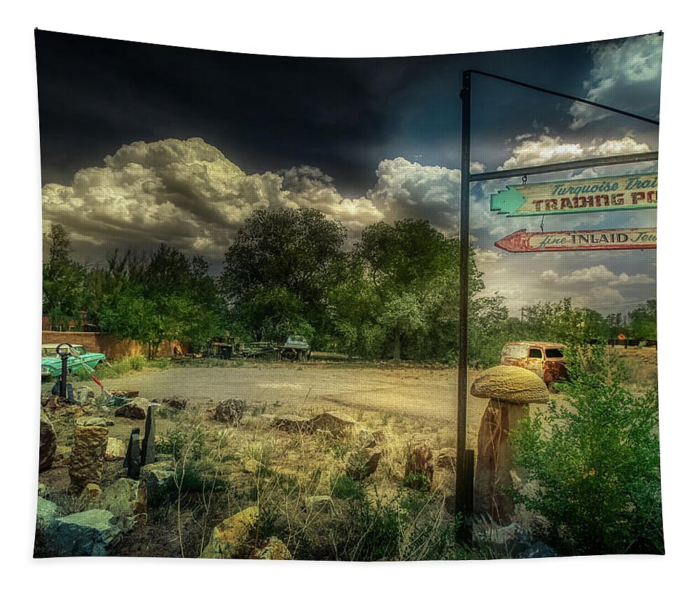 Trading Post Tapestry featuring the photograph The Trading Post by Micah Offman