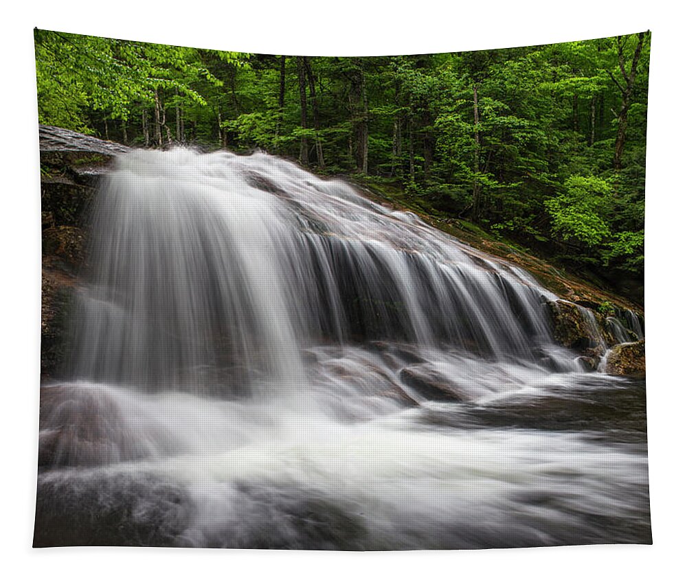 Thompson Tapestry featuring the photograph Thompson Falls Pinkham Notch by White Mountain Images