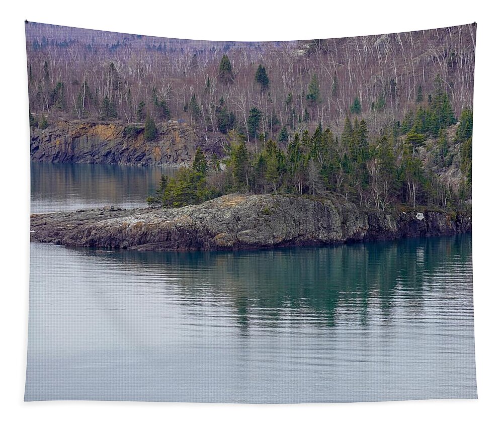 Beach Tapestry featuring the photograph Tranquility in Silver Bay by Susan Rydberg