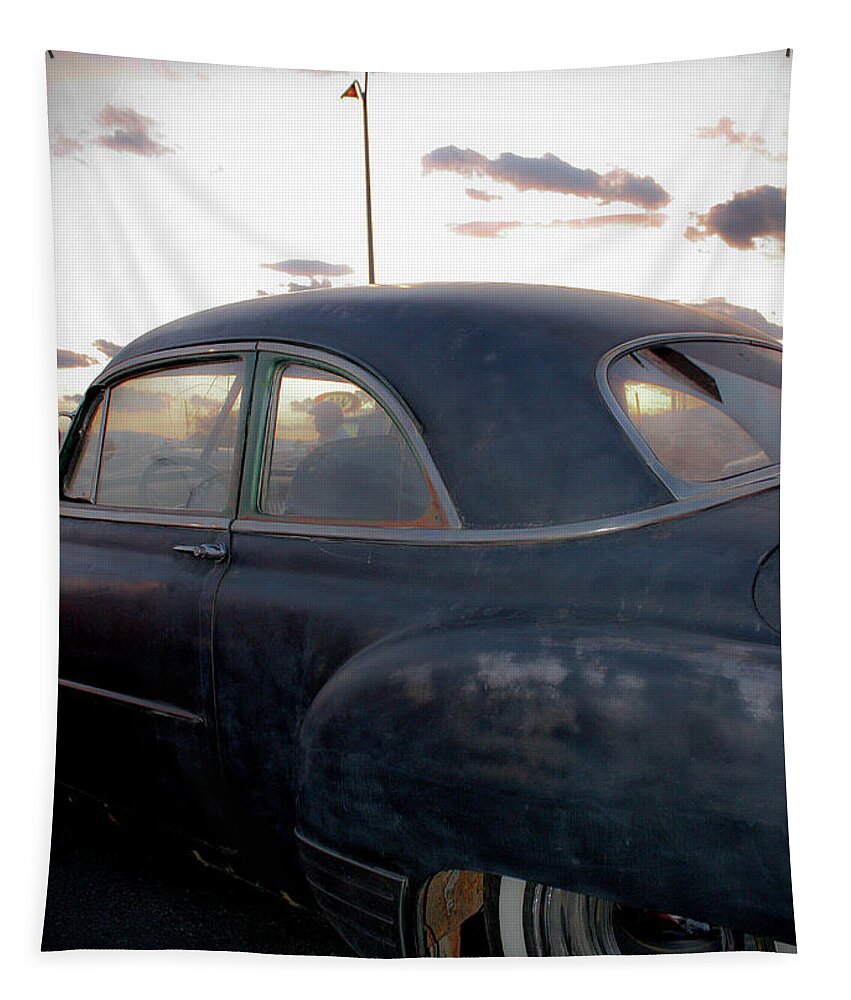 Auto Car Roadster Tapestry featuring the photograph Twilight Roadster by Neil Pankler