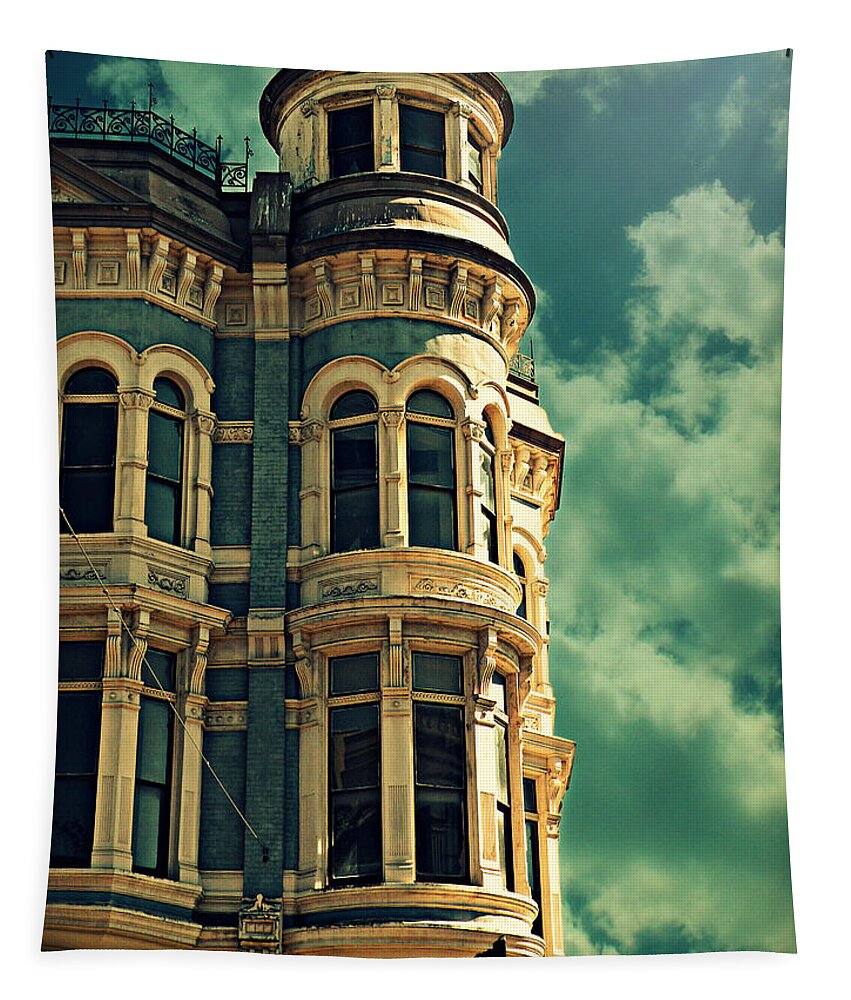 Hastings Building Tapestry featuring the photograph Victorian Elegance by Micki Findlay