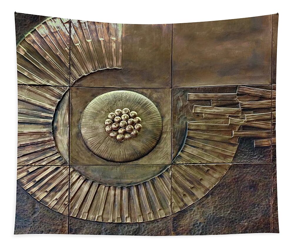 Copper Tapestry featuring the photograph What Lies Between by Andrea Kollo