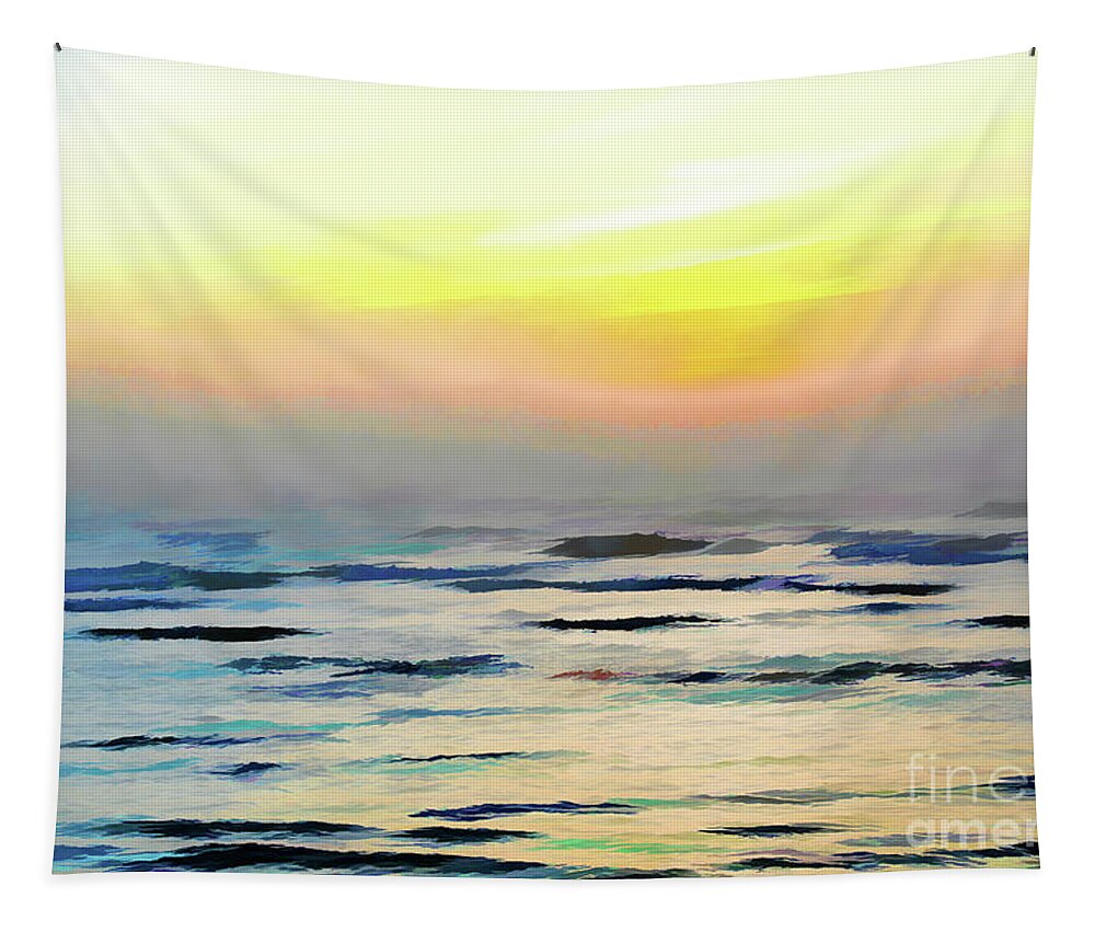 Sunrise Tapestry featuring the photograph When Time Stood Still by Robyn King