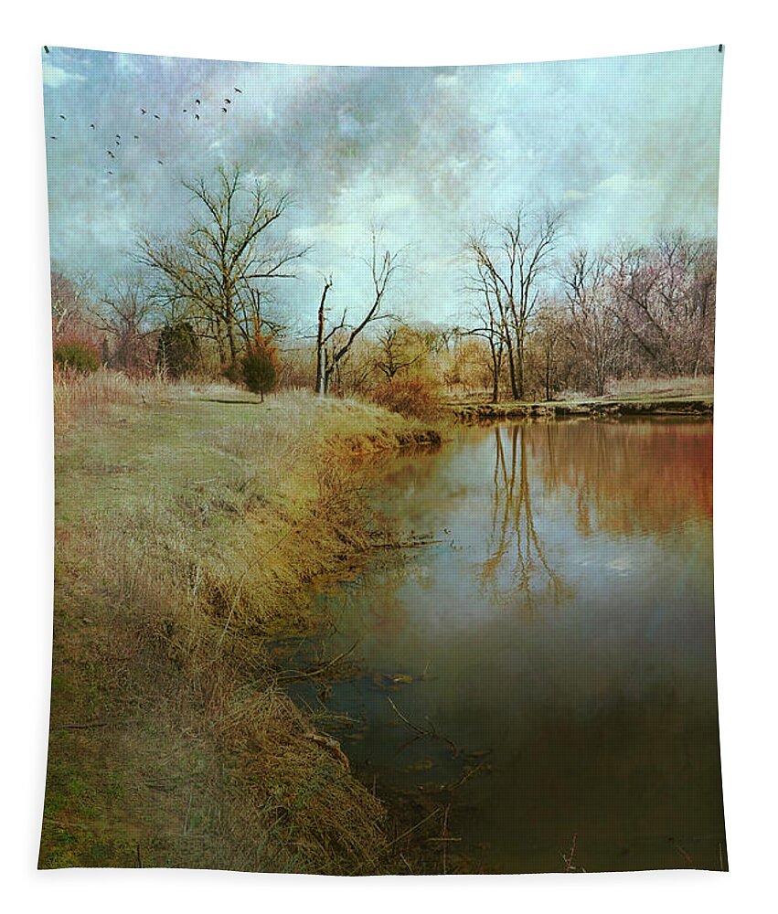 Landscape Tapestry featuring the photograph Where Poets Dream by John Rivera