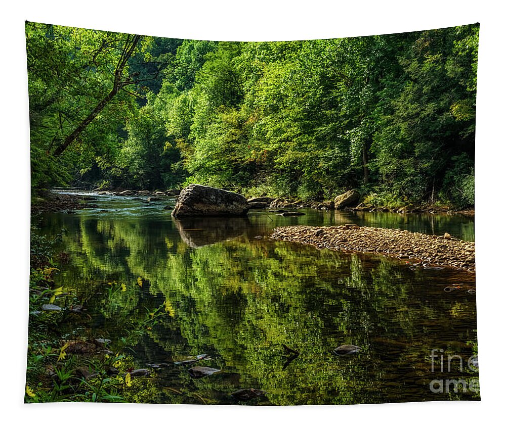 Williams River Tapestry featuring the photograph Williams River September Morning by Thomas R Fletcher