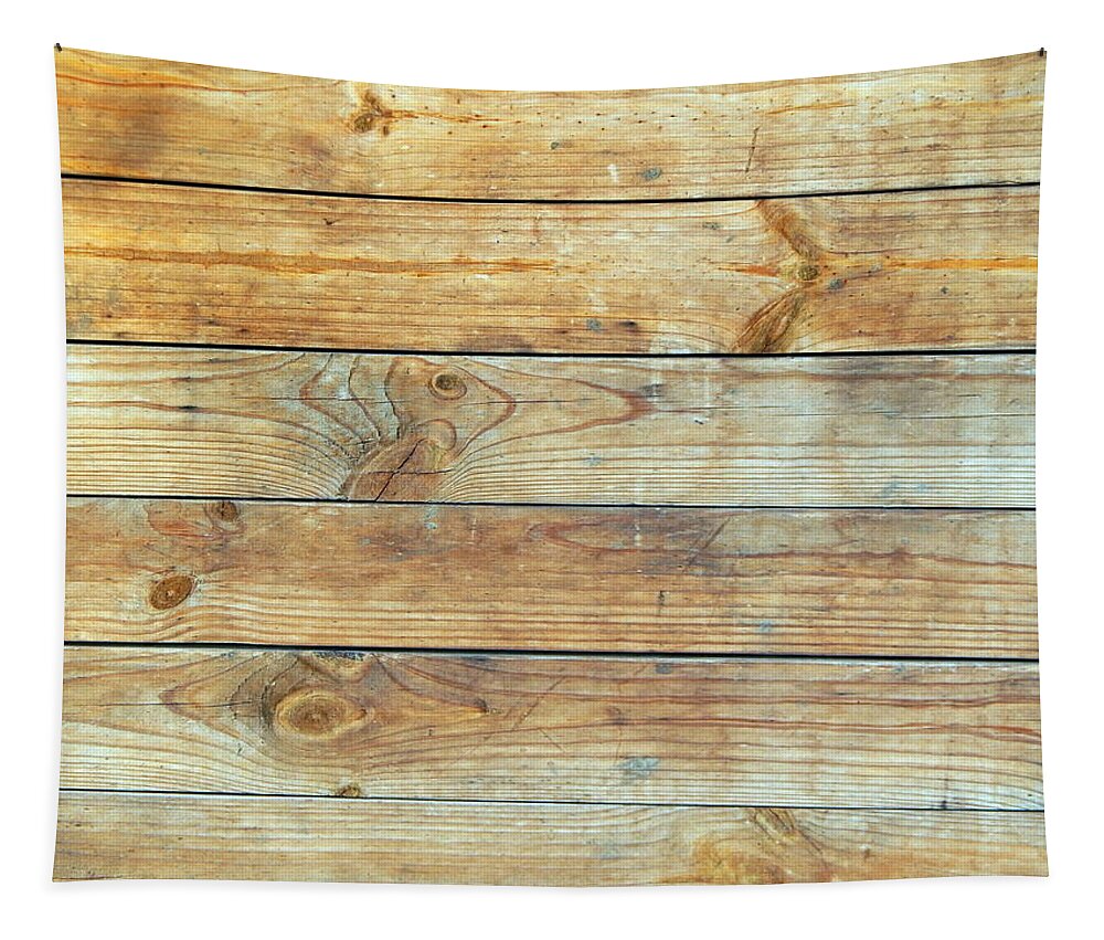Wooden Tapestry featuring the photograph Wooden texture composition of wood by Oleg Prokopenko