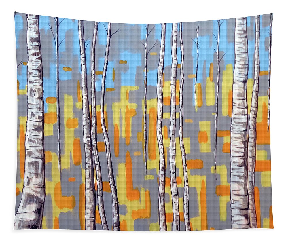 Abstract Tapestry featuring the painting Zhivago by Tara Hutton