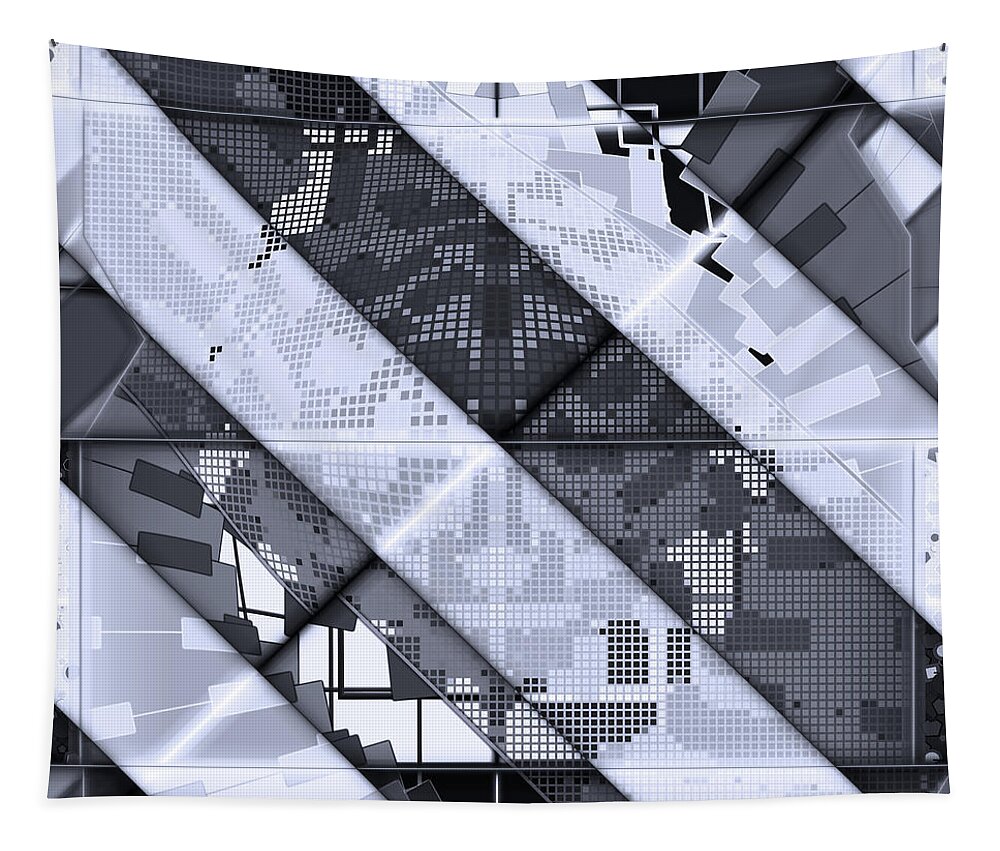 Digital Tapestry featuring the digital art 03.06.2022 - 04 #03062022 by Marko Sabotin