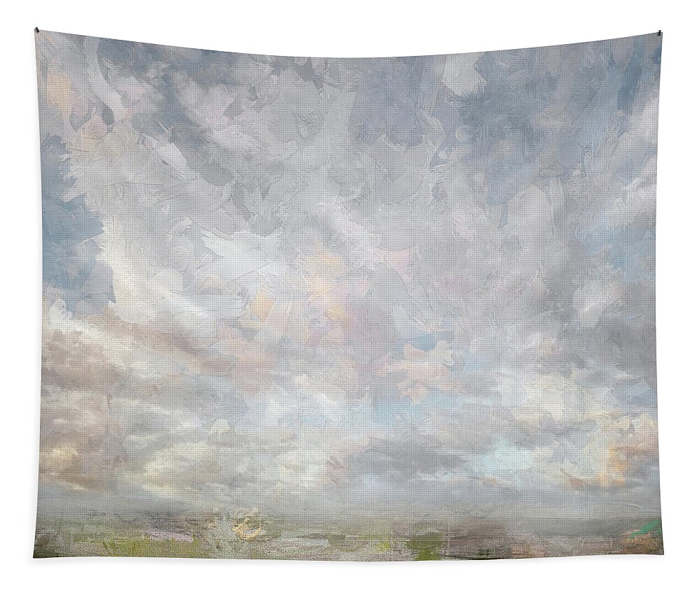 Sea Tapestry featuring the photograph Big Sky on the Basin by Karen Lynch