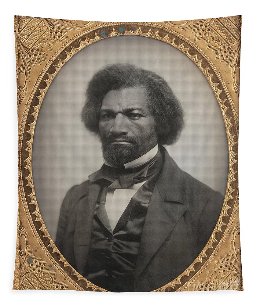 1856 Tapestry featuring the photograph Frederick Douglass #1 by Granger