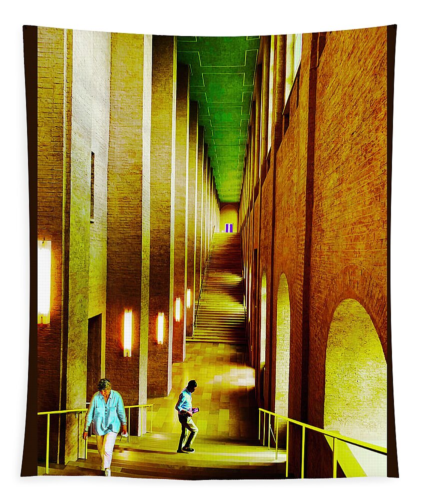 Perspective Tapestry featuring the photograph It's A Matter Of Perspective by Rod Whyte