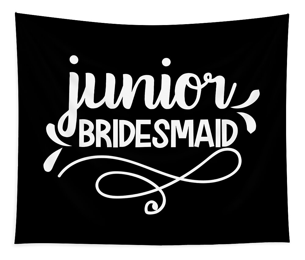 Bridesmaid Tapestry featuring the digital art Junior Bridesmaid #1 by Jacob Zelazny