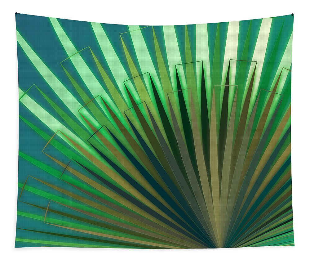 Abstract Tapestry featuring the digital art Pattern 41 by Marko Sabotin