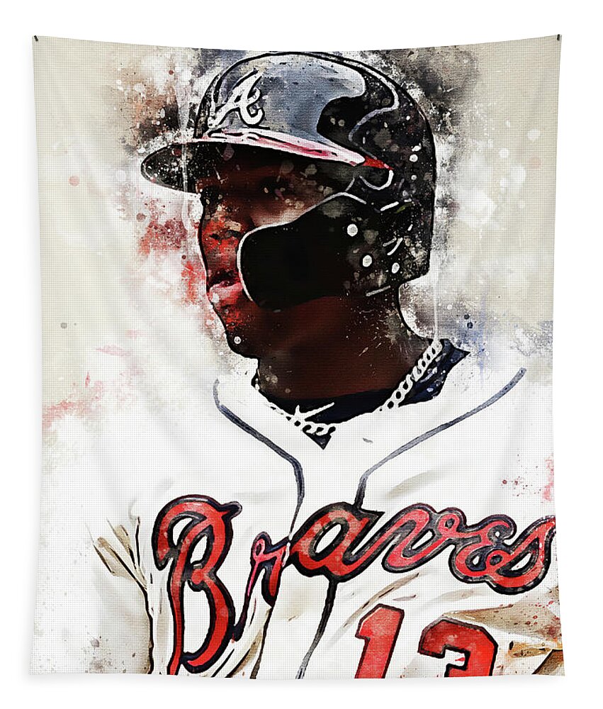 Atlanta Braves painting sports art baseball  Sports art, Atlanta falcons  wallpaper, Atlanta braves
