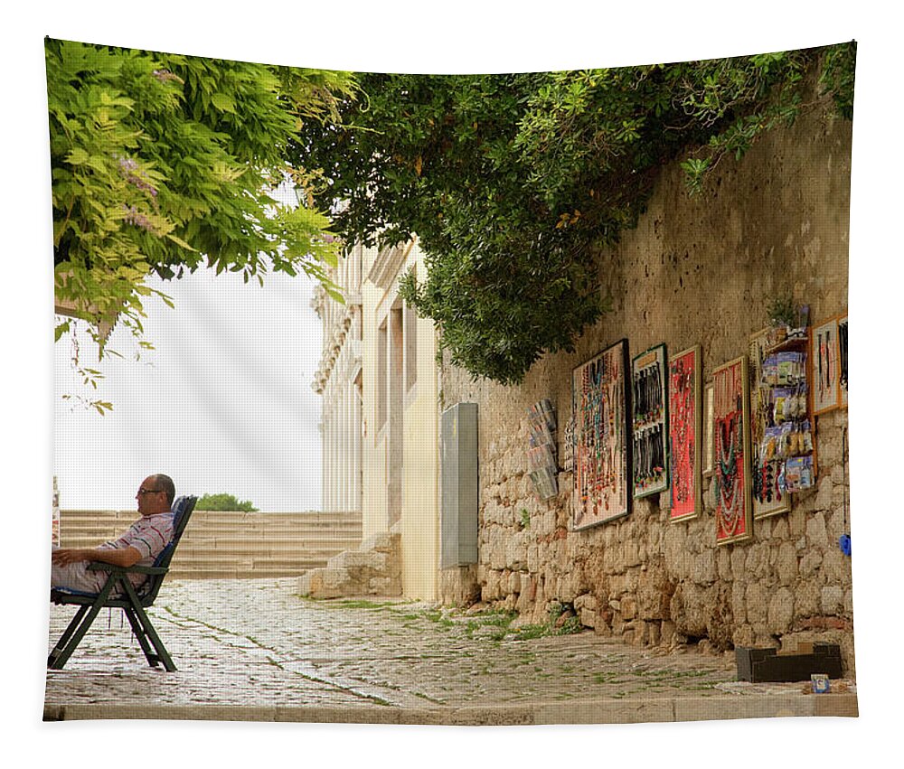 Croatia Tapestry featuring the photograph Rovinj, Croatia by Ian Middleton