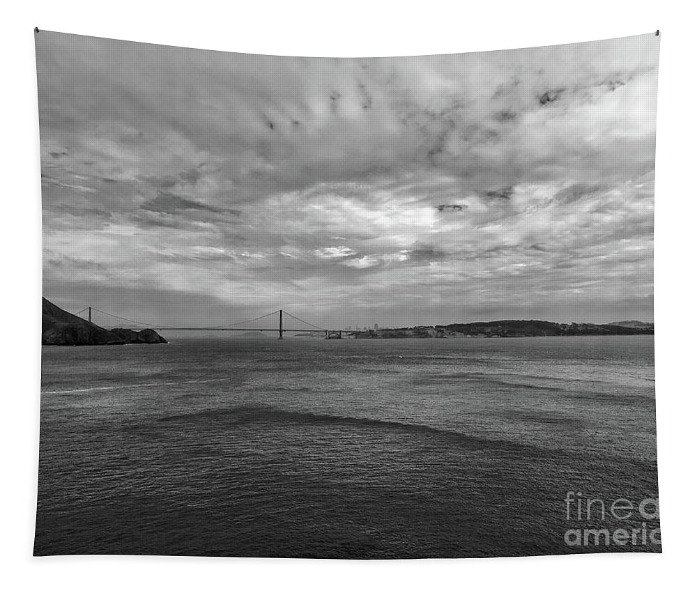  Tapestry featuring the photograph San Fran by Dennis Richardson