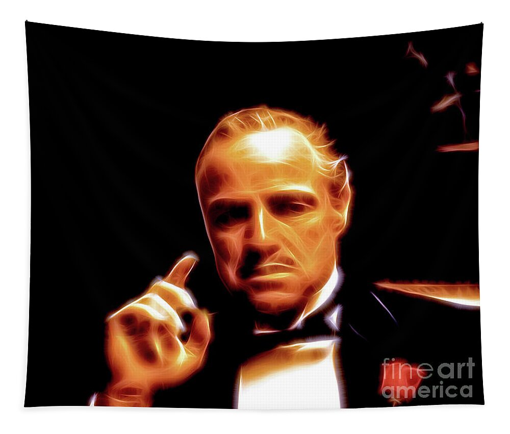 El Padrino Tapestry featuring the photograph The Godfather #1 by Doc Braham
