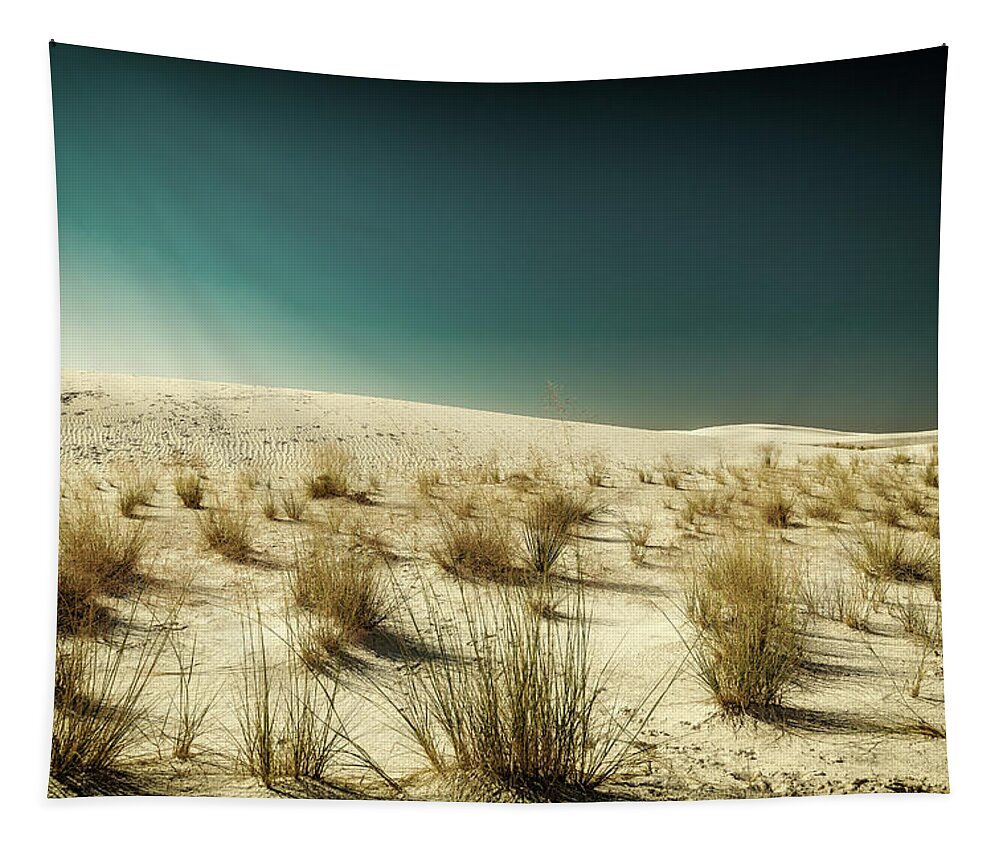 Alamogordo Tapestry featuring the photograph White Sands National Monument New Mexico #1 by Gestalt Imagery