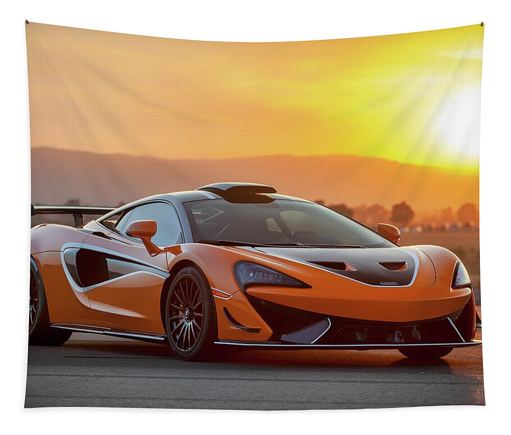 Mclaren Tapestry featuring the photograph #Mclaren #620R #Print #10 by ItzKirb Photography