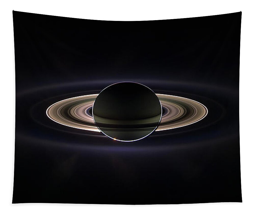 2006 Tapestry featuring the photograph Saturn, 2006 by Granger