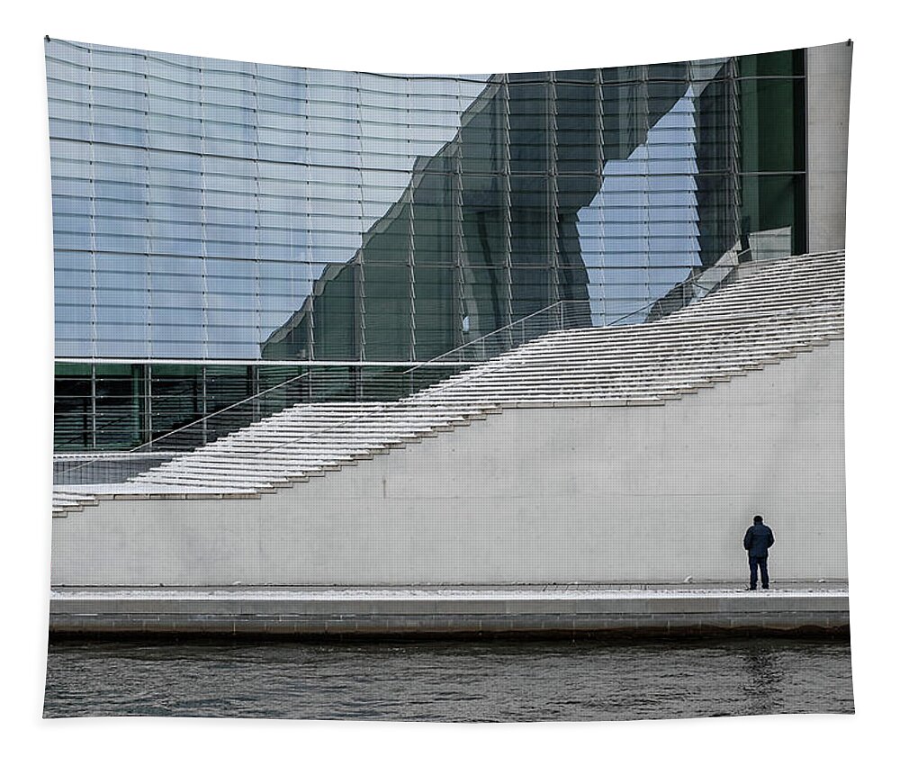 Architecture Tapestry featuring the photograph Berlin #11 by Eleni Kouri