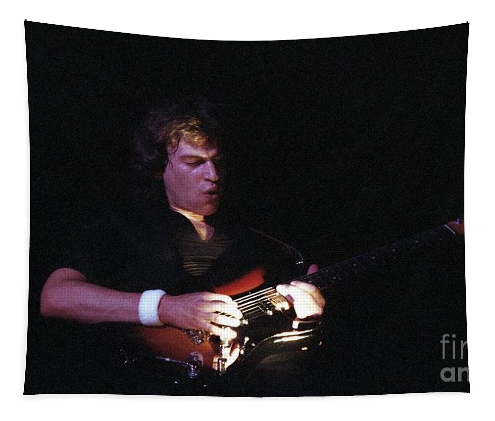 Pat Travers Pat Thrall Tapestry featuring the photograph Pat Travers #12 by Bill O'Leary