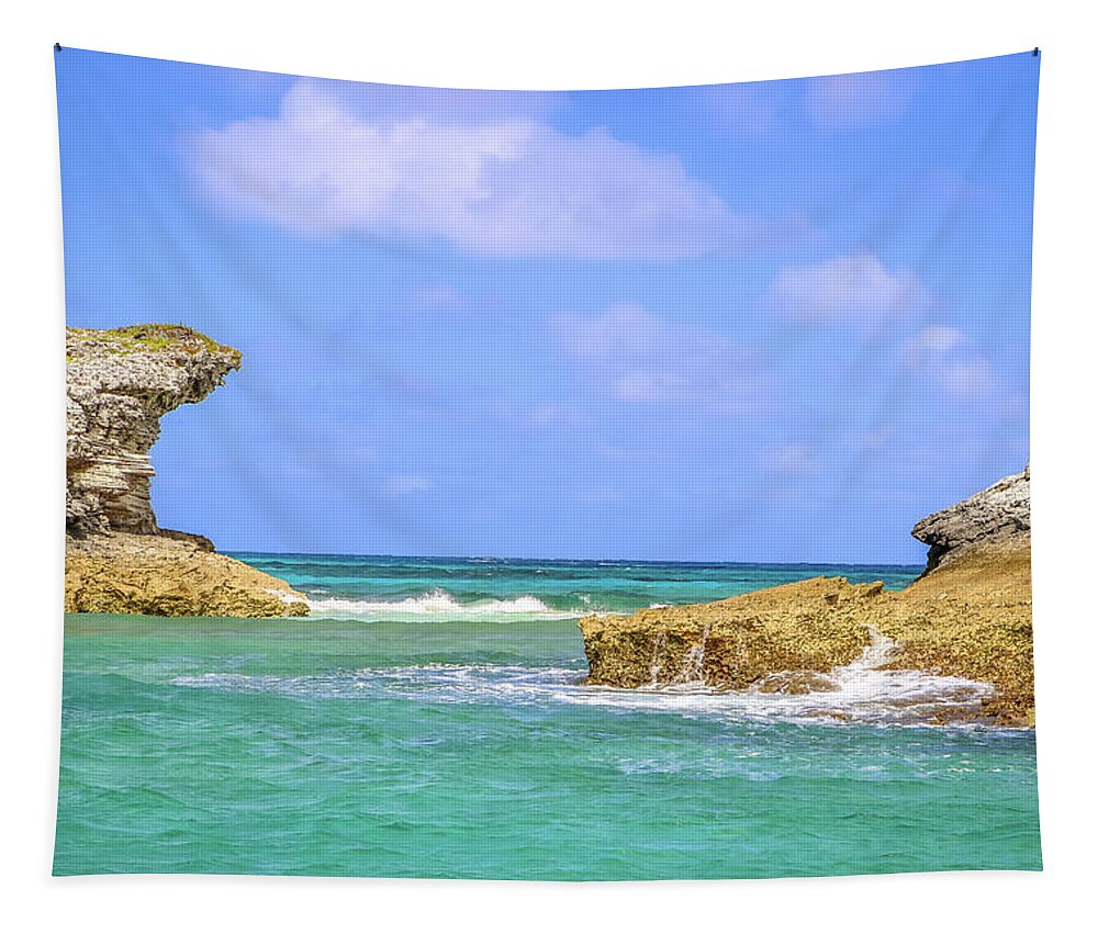 Princess Cays Bahamas Tapestry featuring the photograph Princess Cays Bahamas #134 by Paul James Bannerman
