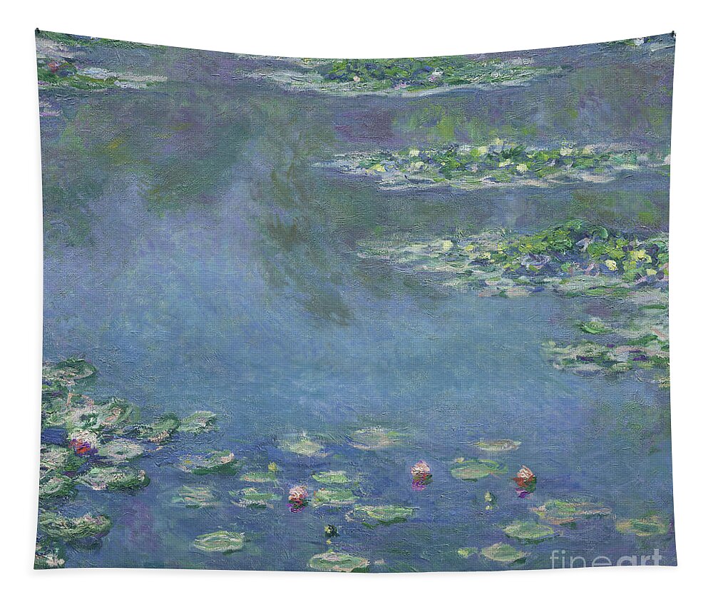 Monet Tapestry featuring the painting Water Lilies by Claude Monet