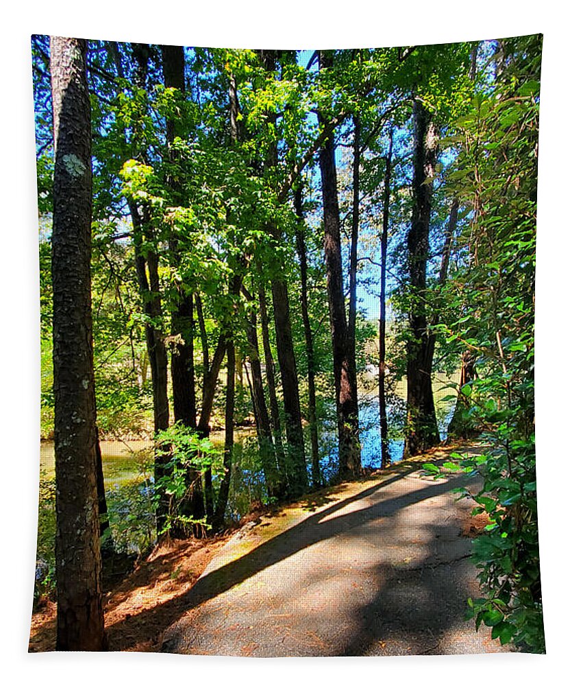 Georgetown Lake Park Hoover Alabama Tapestry featuring the photograph Georgetown Lake Park #16 by Kenny Glover