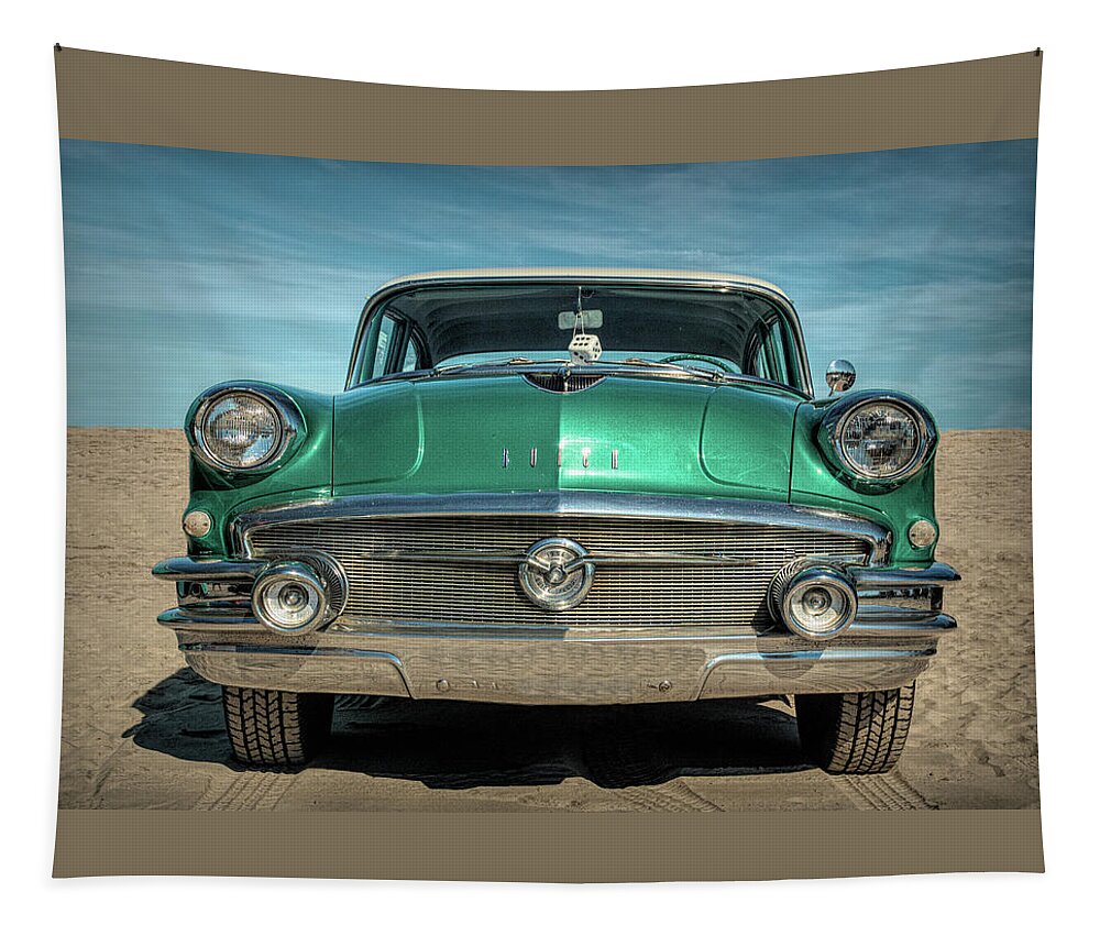 Kristia Adams Tapestry featuring the photograph 1956 Buick Special by Kristia Adams